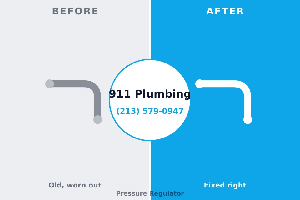 Before and after: plumbing repair Sleepy Hollow, IL
